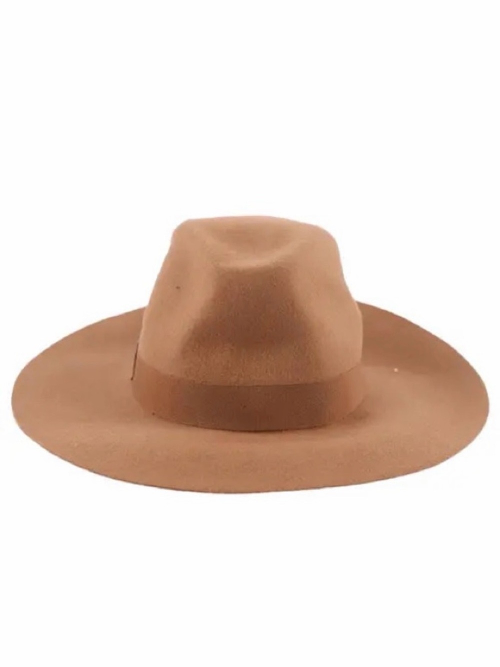 Topshop Tan Wide Brim Floppy Brim Hat